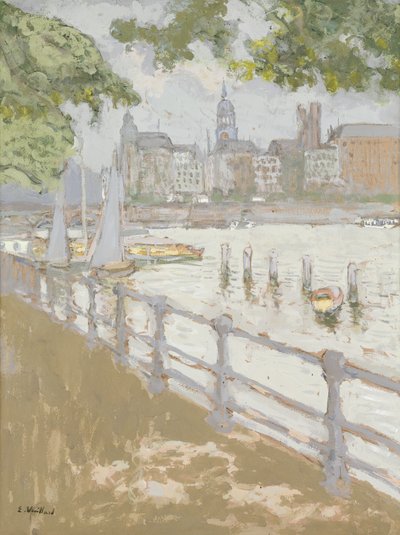 View of the Binnenalster by Edouard Vuillard